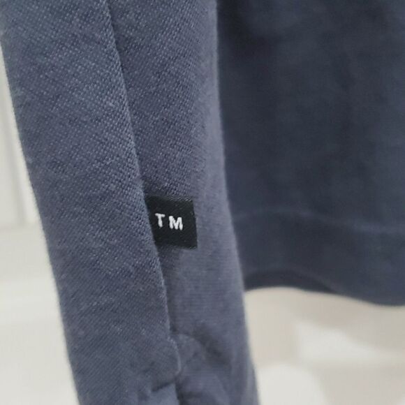 Travis Mathew Mens Golf Polo Shirt Navy/Grey  Size xlarge - Picture 2 of 7